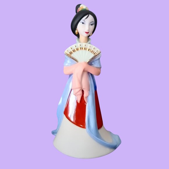 DISNEY Princess Shiny Porcelain Figurines Vintage 6" (3) - Picture 2 of 12